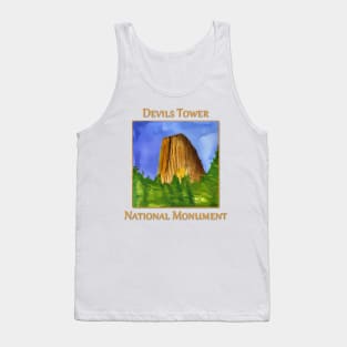 Devils Tower National Monument Tank Top